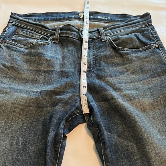 7 For All Mankind Austyn Straight Leg Size 33 - Picture 5 of 16